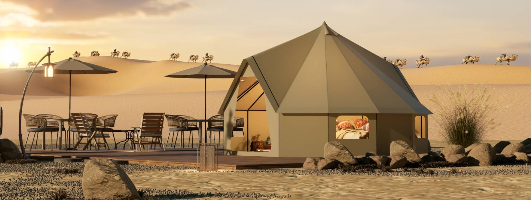 道里区露营酒店帐篷产品